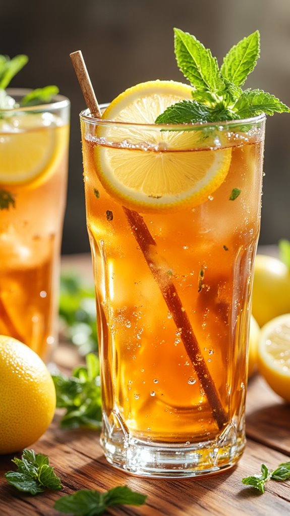 refreshing citrus iced tea