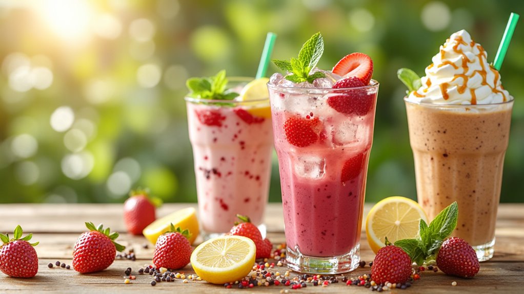 summer starbucks drink options