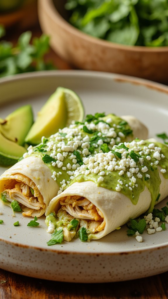 healthy chicken enchiladas recipe