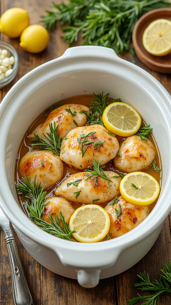 lemon garlic chicken delight