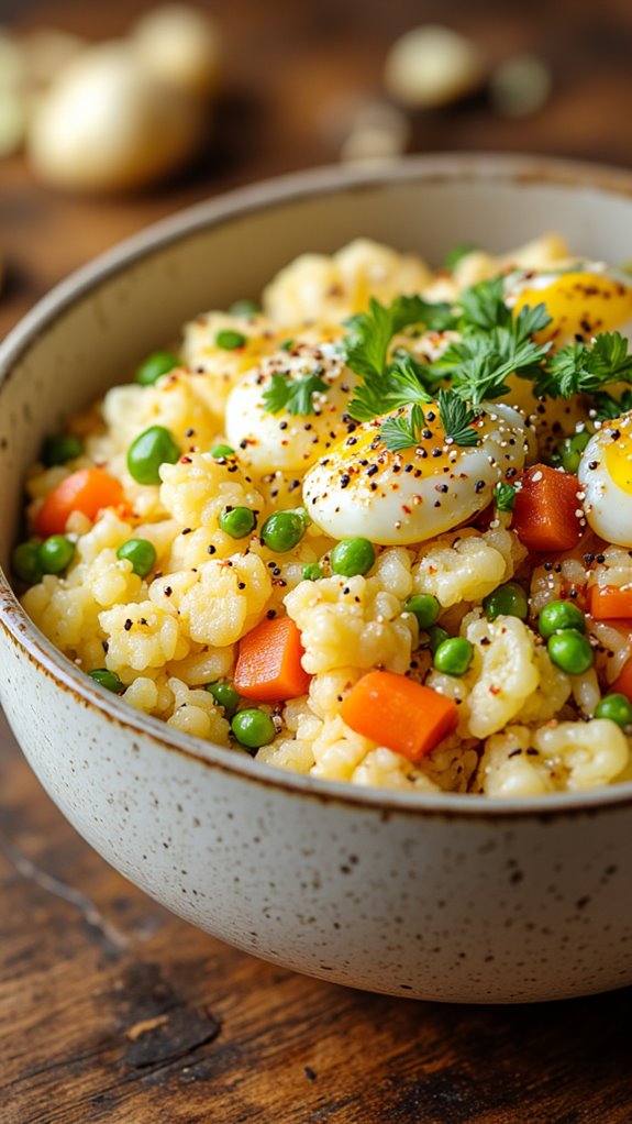 low carb cauliflower fried rice