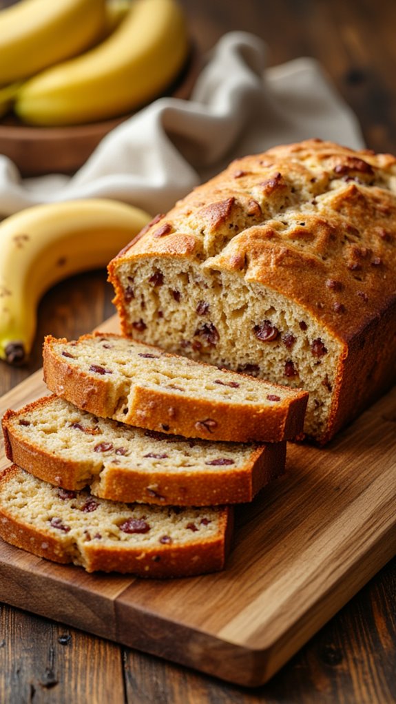 moist sweet banana bread