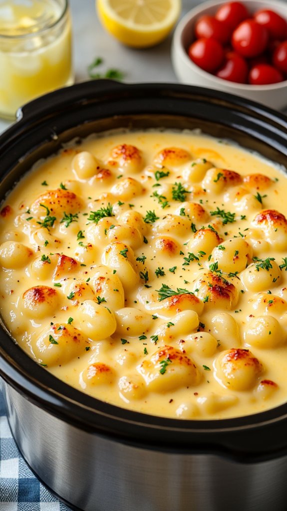 slow cooker macaroni cheese