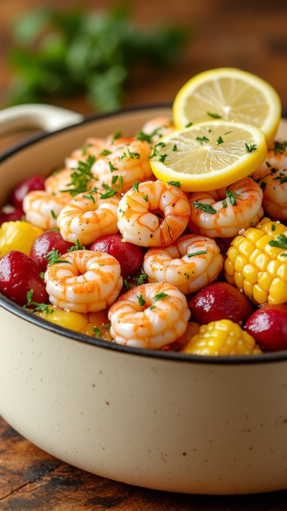 summer shrimp boil delight