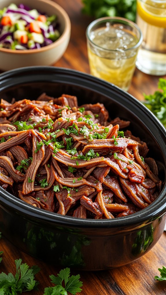 tender juicy pulled pork