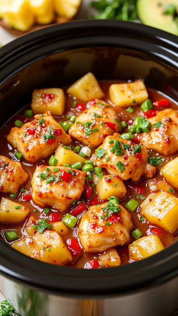 tropical slow cooker delight