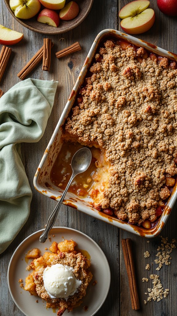 extra crispy apple crisp